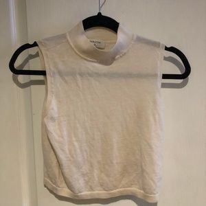 Aritzia Babaton Mock Neck Sleeveless Top